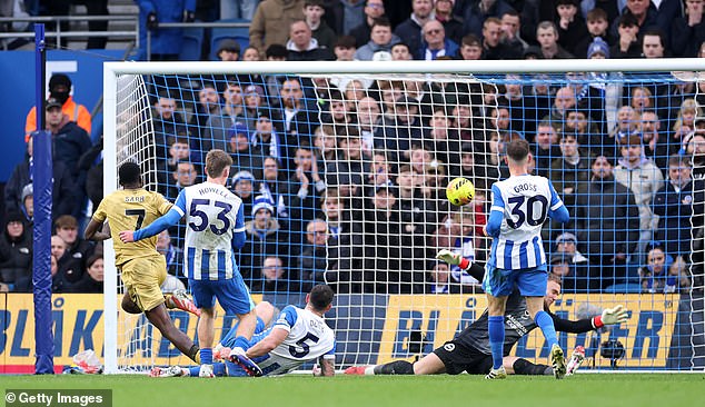 Ismaila Sarr scored the only goal of the game to hand Palace victory over their bitter rivals