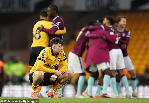A home defeat by Burnley was one of the final straws for Pereira, who left Molineux with just two points on the board and the club bottom of the Premier League