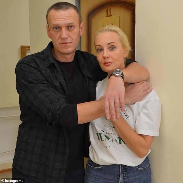 Last year Navalny's widow, Yulia Navalnaya said the Kremlin's claim that he died of natural causes was a lie