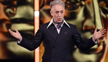 BAFTA host Alan Cumming thanked audience for Tourette's understanding as I Swear's John Davidson let out involuntary shouts during Sunday's ceremony