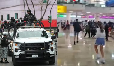 Stranded tourists beg US and Canadian airlines to rescue them from Puerto Vallarta war zone as cartel chaos spreads across Mexico: Live updates