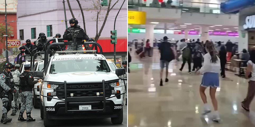 Stranded tourists beg US and Canadian airlines to rescue them from Puerto Vallarta war zone as cartel chaos spreads across Mexico: Live updates