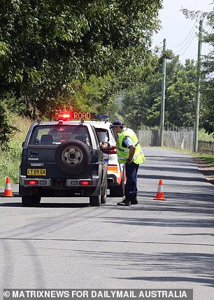 Detectives discovered human remains near the Lynwood Golf and Country Club in Pitt Town