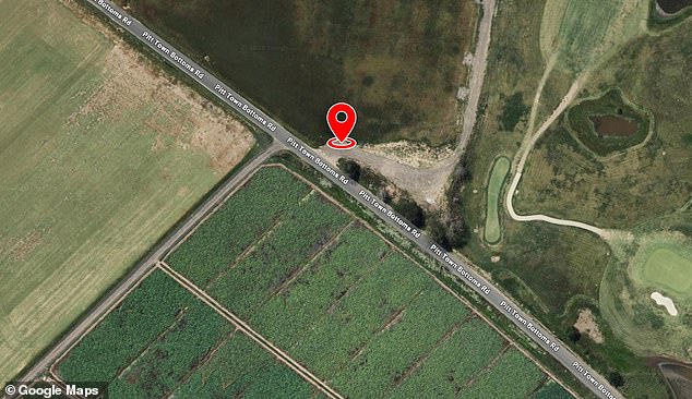 Chris Baghsarian's body was found just off a lonely stretch of road, amid turf clubs and farmland