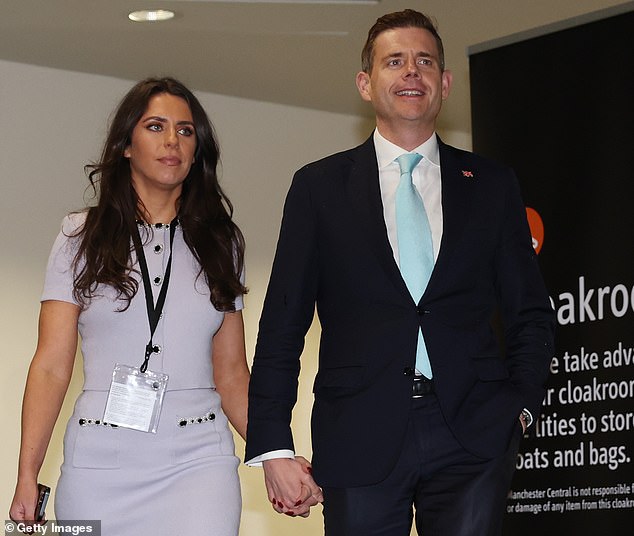 Starmer spent weeks talking Reform's candidate Matt Goodwin, pictured arriving at the vote count, up – and insisting it was a straight fight between Labour and Farage's party