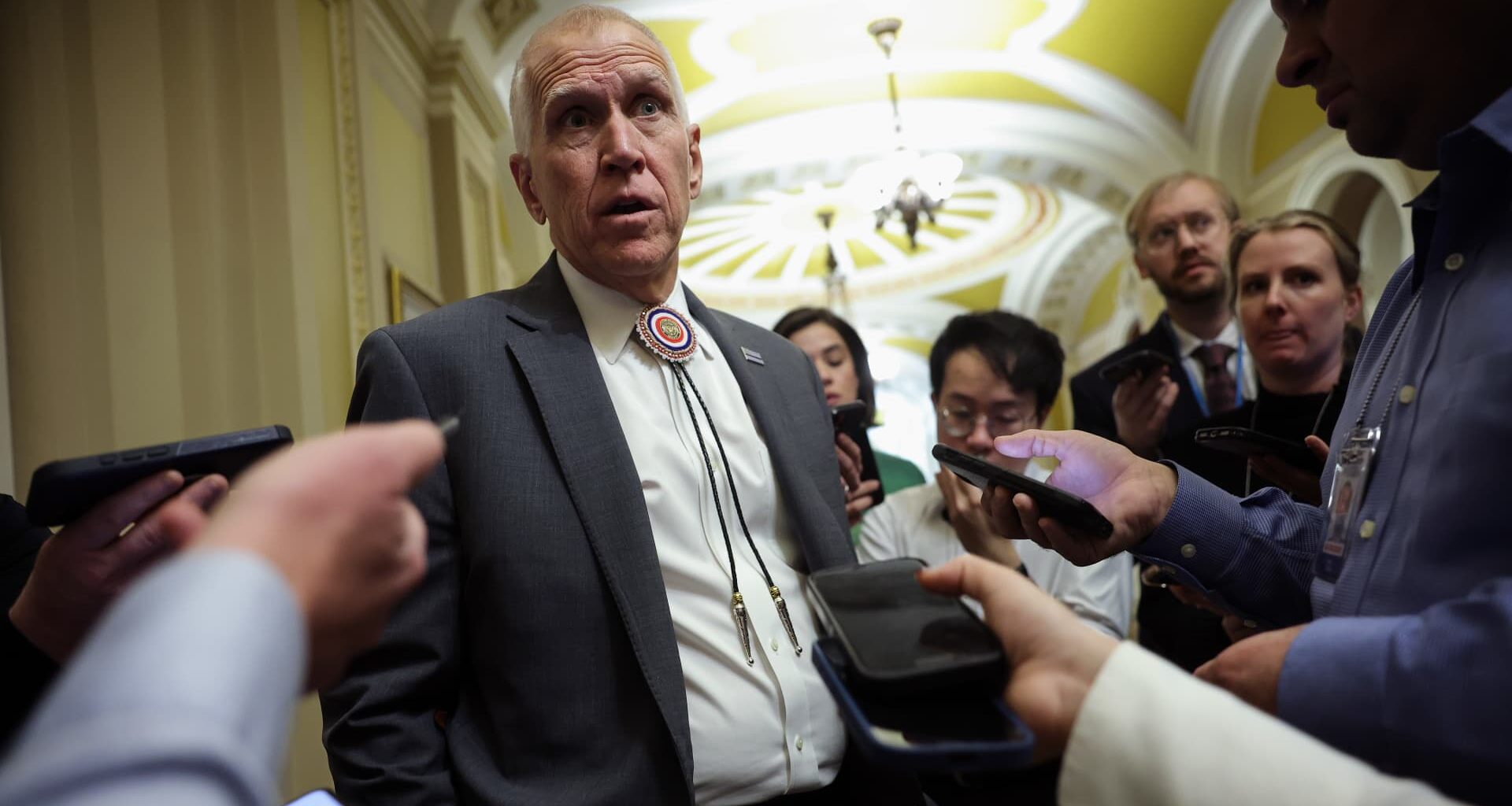 Tillis doubles down on blockade