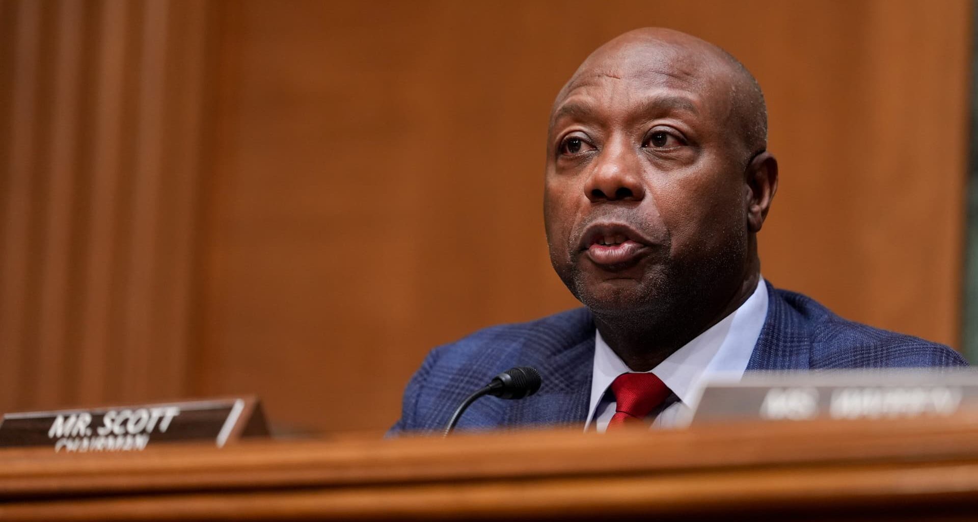 GOP Sen. Tim Scott says Fed Chair Powell committed no crime