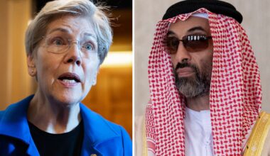 Warren to call for reversal of Trump's UAE chip sales after 'Spy Sheikh' revelations