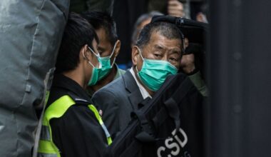 Hong Kong media baron and pro-democracy activist Jimmy Lai sentenced to 20 years in prison