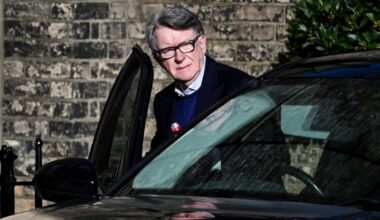 Peter Mandelson arrested in London