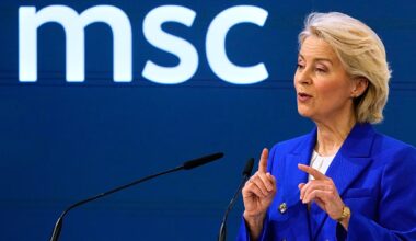 Von der Leyen rebukes NATO chief over 'no security without US', calls for European mutual defence