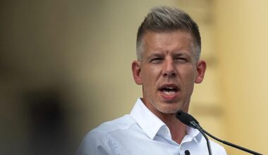 Hungarian opposition leader Péter Magyar files police report over 'honey trap sex tape' scandal