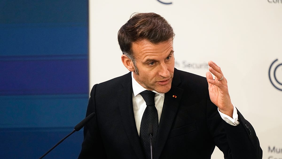 Macron says Europe must redesign its security independently, citing 'holistic' nuclear deterrence