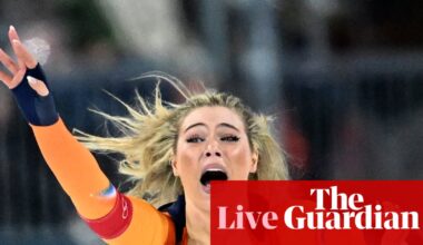 Winter Olympics 2026: snowboarding big air and ski jumping updates; Leerdam takes speed skating gold – live | Winter Olympics 2026