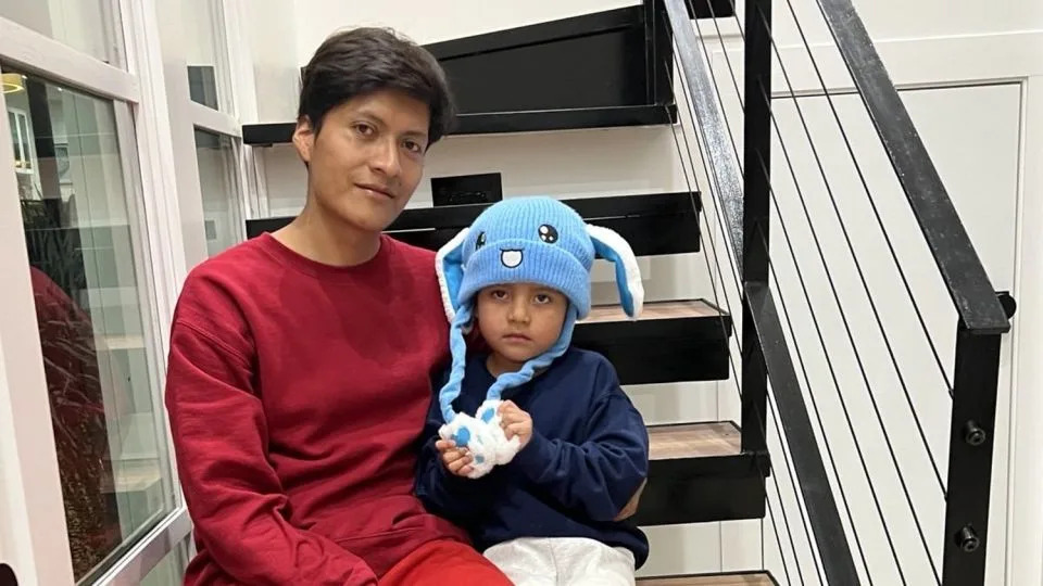 Texas Rep. Joaquin Castro said he escorted Liam and his father home from Texas to Minnesota. - Office of Joaquin Castro