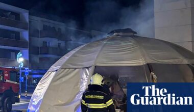 Memorial for Swiss bar fire victims goes up in flames | Switzerland