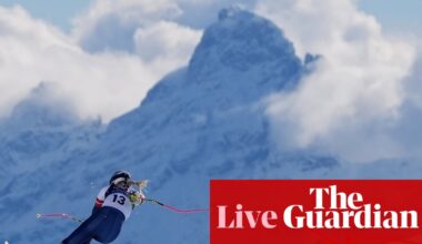 Winter Olympics 2026: Vonn crashes out, Johnson set for downhill gold, snowboarding and more – live | Winter Olympics