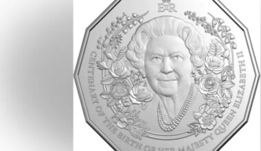 Queen's Mug on Aussie Coin Doesn't Land Well