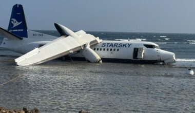 Passengers Walk Away After Plane Ends Up in Ocean