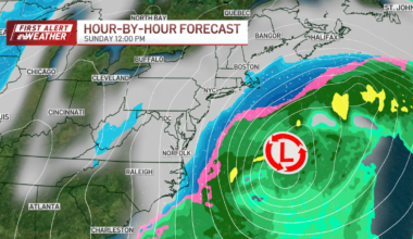 Storm today brings gusty winds, snow and flooding risk – NBC Boston