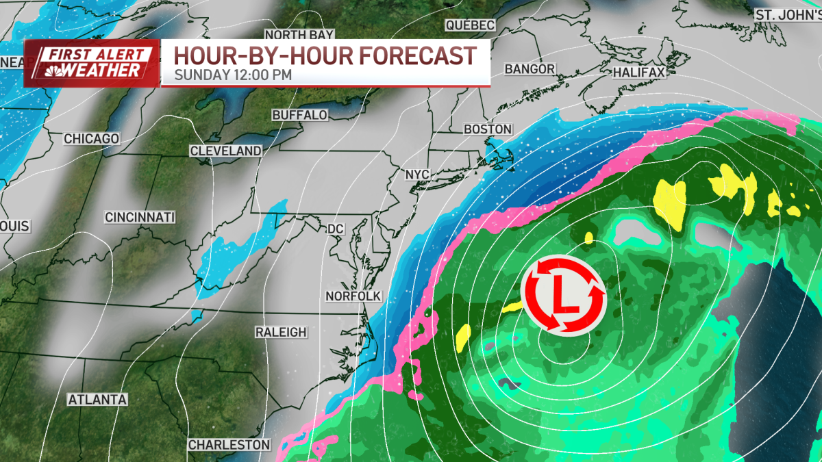 Storm today brings gusty winds, snow and flooding risk – NBC Boston