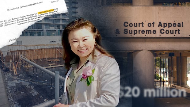 B.C. developer worth millions risks jail unless she reveals truth of personal finances