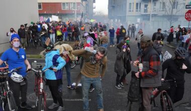 Federal officers’ use of tear gas on protesters, children in Portland set to go before a judge