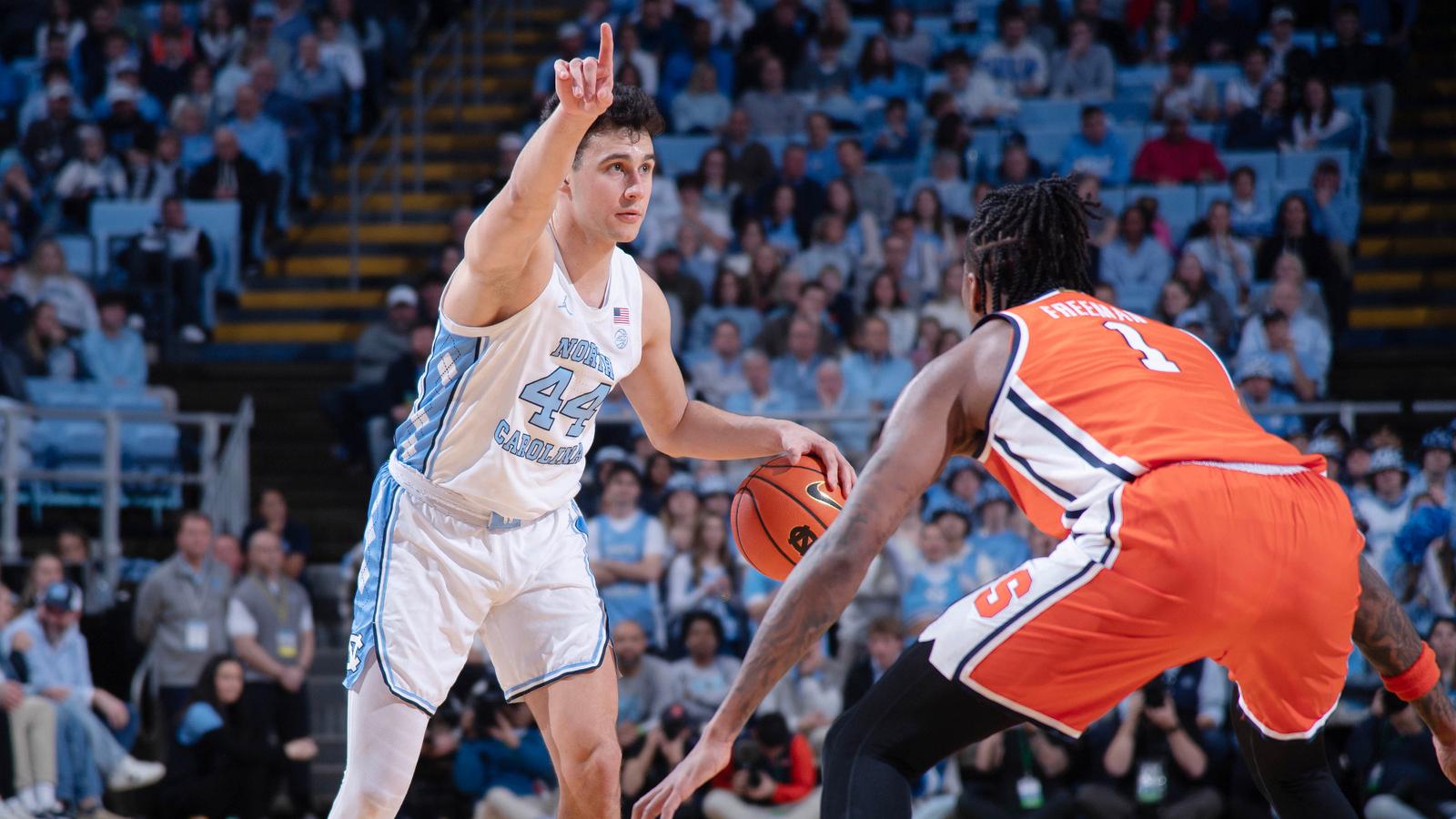 Jonathan Powell University of North Carolina Men’s Basketball v Syracuse Dean E. Smith Center Chapel Hill, NC Monday, February 2, 2026