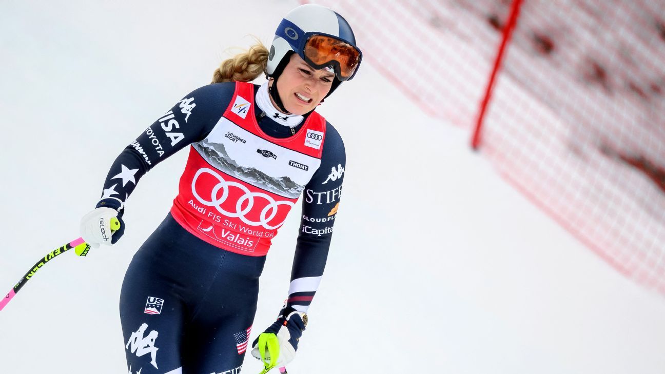 Vonn 'confident' she'll race at Olympics despite ruptured ACL