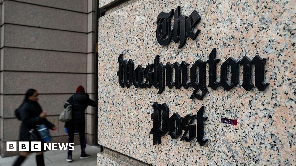 The Washington Post headquarters in Washington, DC,