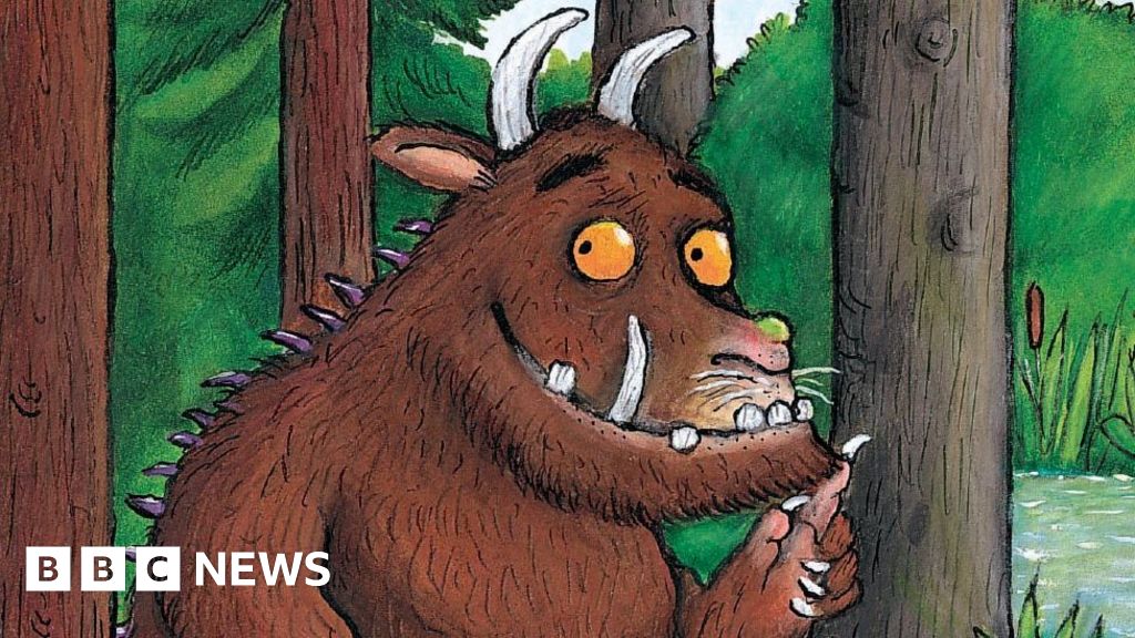 Julia Donaldson reveals new character and title for third Gruffalo book - BBC