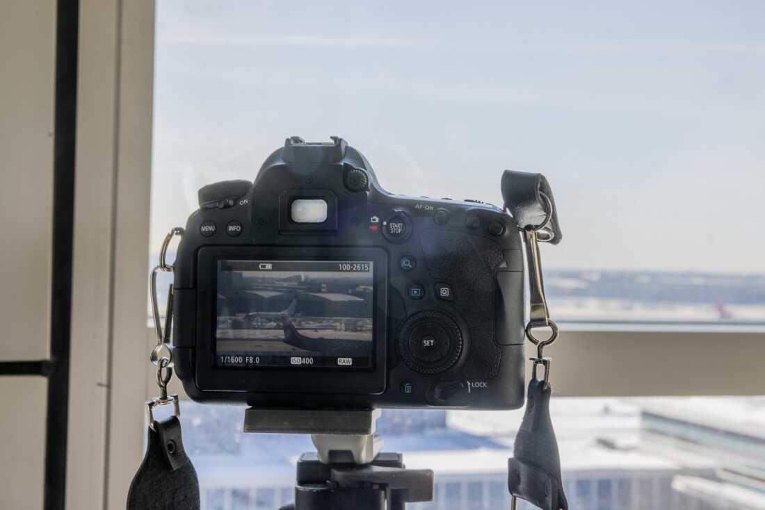 Nick Benson tracks deportation flights departing daily from Minneapolis–St. Paul International Airport in Minneapolis on Feb. 3, 2026, amid Operation Metro Surge, the largest immigration enforcement operation in U.S. history.