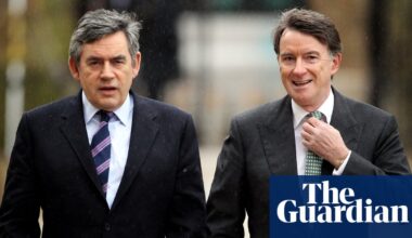 Gordon Brown ‘deeply regrets’ bringing Peter Mandelson into his government | Gordon Brown