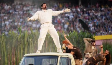 Bad Bunny delivers a heartfelt homage to Puerto Rico on the Super Bowl halftime stage