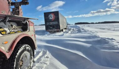 150 vehicles abandoned in weekend blizzard that saw snowmobilers and farmers helping