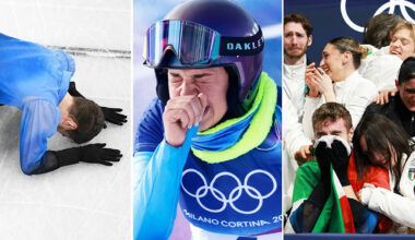 Winter Olympics 2026: Tears flow after extraordinary moment never seen before in 102 years