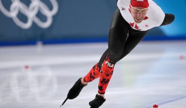 Canada's Bloemen held off 5,000-metre speed skating medal podium at his final Olympics