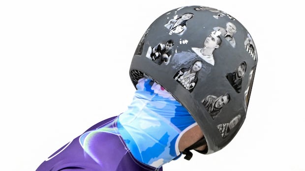 Ukrainian skeleton competitor Heraskevych says he'll continue wearing banned helmet at Olympics