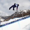 Chloe Kim broke 90 in her first run of snowboard halfpipe Olympic qualifiers at Livigno Snow Park in Italy on Wednesday.