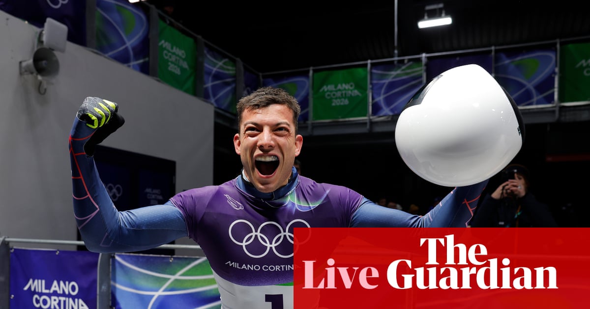 Winter Olympics 2026: Weston chases skeleton gold for GB, Heraskevych’s appeal rejected by Cas – live | Winter Olympics 2026
