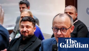 US ‘not powerful enough to go it alone’, Merz tells Munich conference | Friedrich Merz