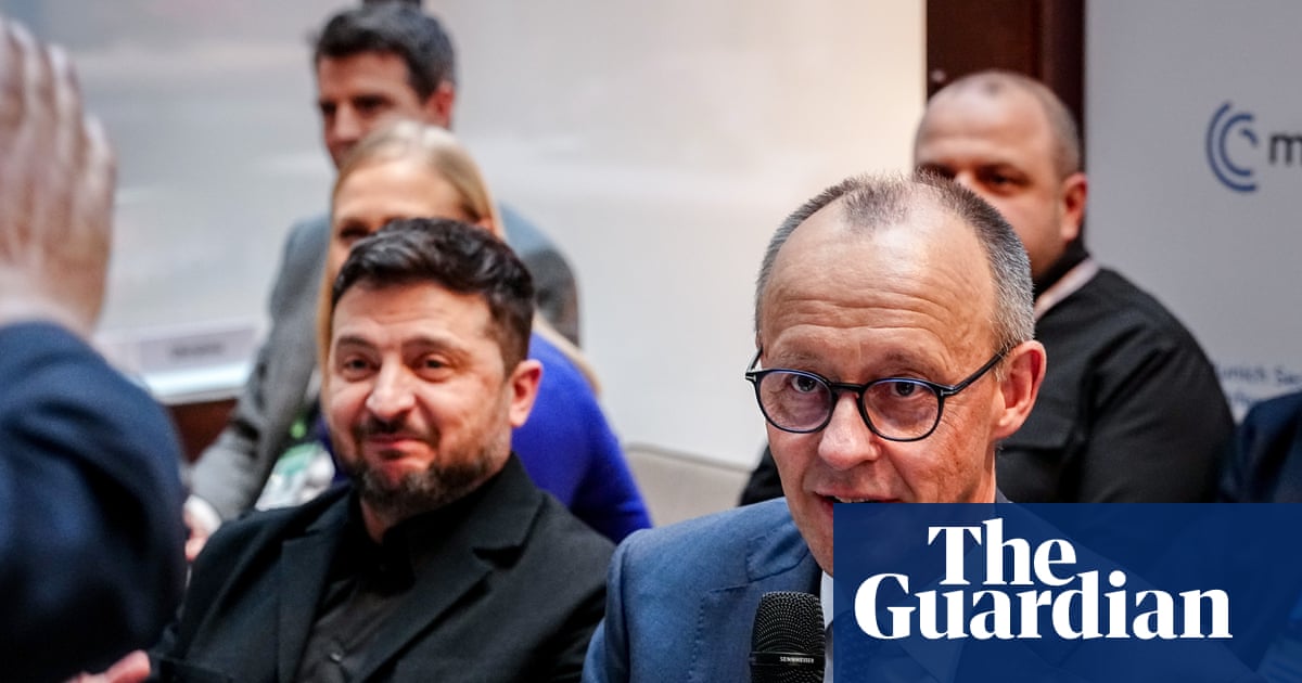 US ‘not powerful enough to go it alone’, Merz tells Munich conference | Friedrich Merz