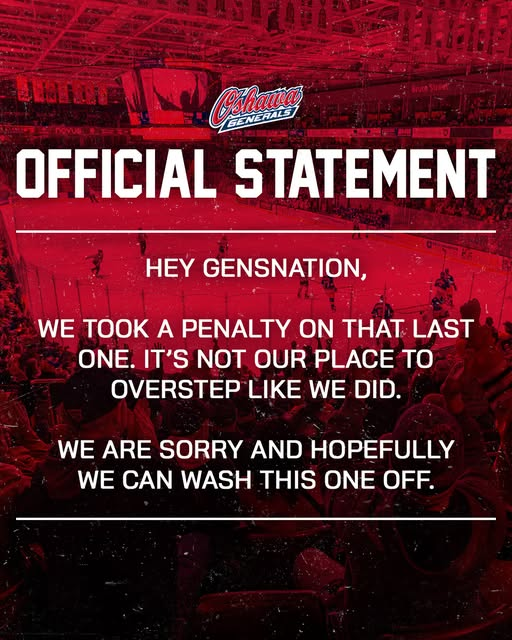 ‘Please shower’: OHL team apologizes for emailing fans to practice better hygiene - image