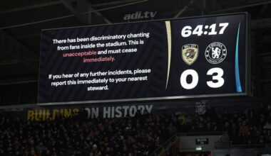 Hull confirm arrests for discriminatory chanting vs. Chelsea