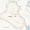 A locator map shows Iraq with its capital, Baghdad. The United States military and Iraq launched a joint raid targeting suspected Islamic State group militants in the country's western desert.