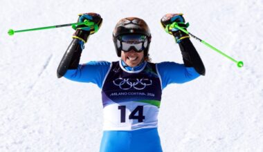 Federica Brignone wins Olympic giant slalom; Mikaela Shiffrin 11th