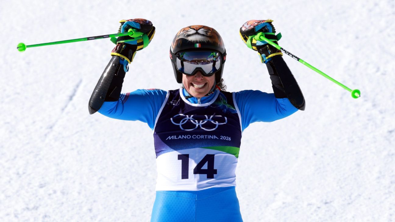 Federica Brignone wins Olympic giant slalom; Mikaela Shiffrin 11th