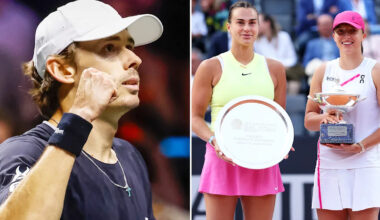 Tennis news: Alex de Minaur's 50-year first as fans rocked by Aryna Sabalenka and Iga Swiatek announcement