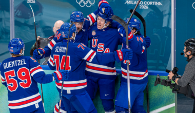 U.S. Men Best Denmark, 6-3, in Olympic Preliminary Contest