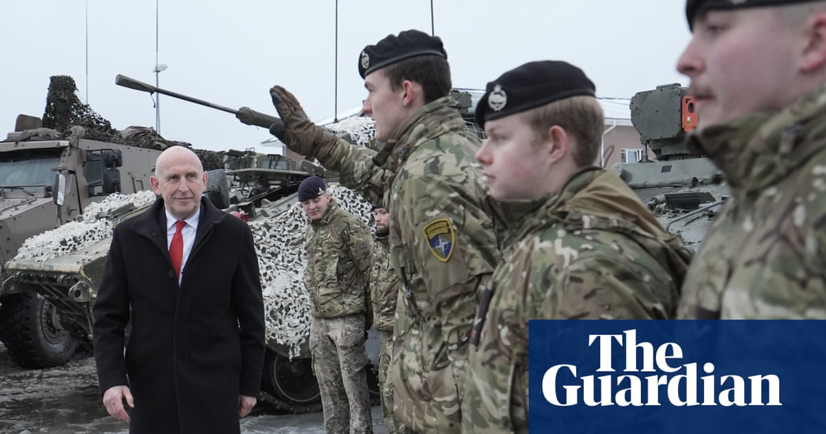 British and German military chiefs press ‘moral’ case for rearmament | Defence policy